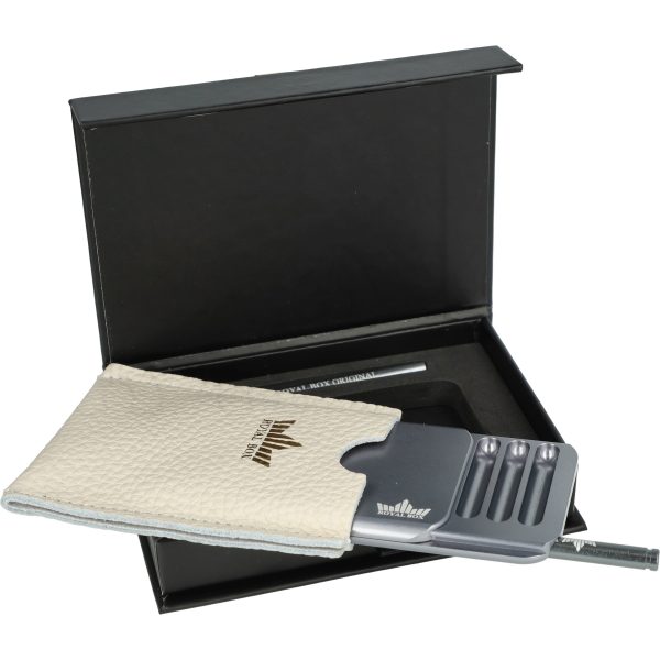 Royal Box Snuff Box B52 - Tabakiera Exclusive z rurką i podziałką - Tabaka