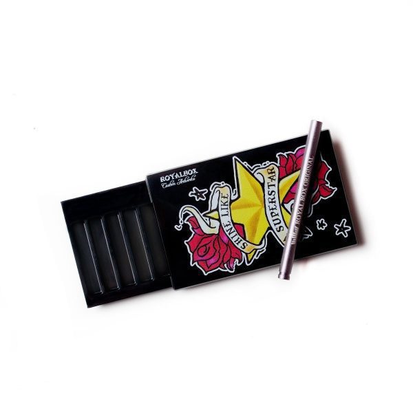 Royal Box Snuff Box - Dozownik do tabaki z rurką i podziałką SUPERSTAR - Tabaka Royal Box Snuff Box - Dozownik do tabaki z rurką i podziałką SUPERSTAR - Tabaka