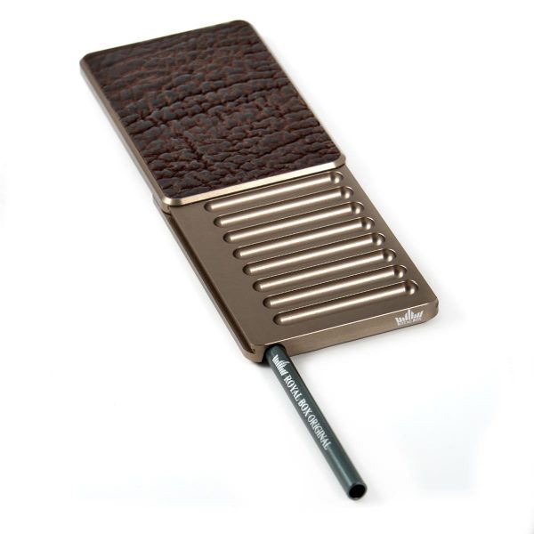 Royal Box Snuff Box - Tabakiera Exclusive wzór SHARK BROWN - Tabaka