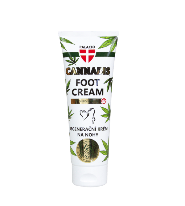 PALACIO Hanf-Fußcreme in der Tube 125ml - Salben
