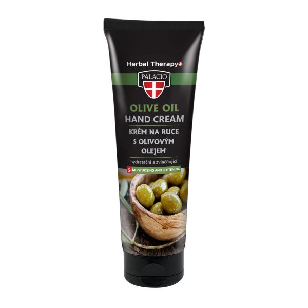 PALACIO hand cream with olive oil and lanolin 75 ml — cosmetic tube for hand care