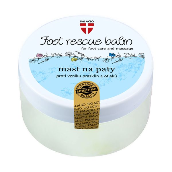PALACIO Maść na pięty 100ml: produkt konopny ubucha.pl PALACIO Foot Rescue Balm balsam do stóp z ziołowymi ekstraktami: słoiczek 100 ml