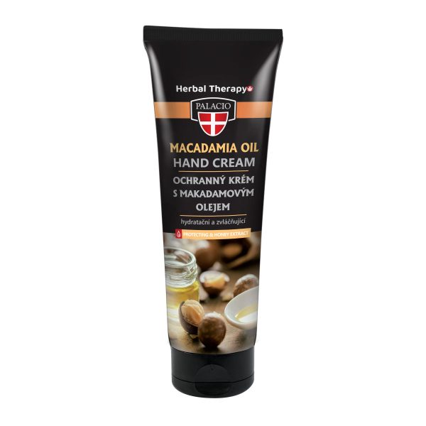 PALACIO Krem do rąk ochronny z olejem makadamia 75ml PALACIO krem makadamia do rąk - tubka 75 ml, wersja ochronna z wyciągiem z miodu