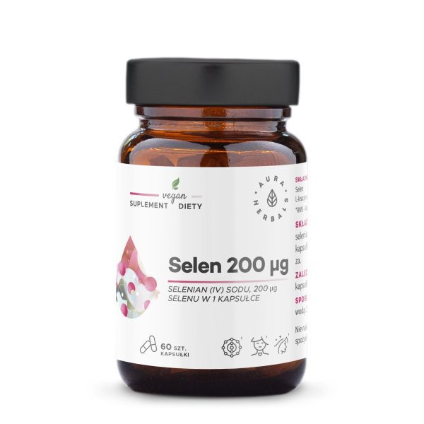 Selenium 200 µg, sodium selenate (IV), 60 capsules - Minerals