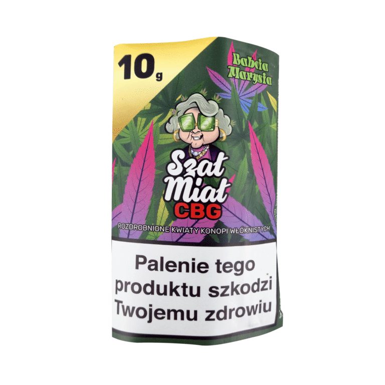 SZAŁ MIAŁ mix trym 10 g Babcia Marysia - saszetka z rozdrobnionym suszem konopnym