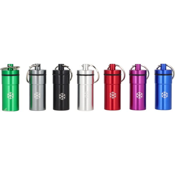 Snow Caddy - Metalowa buteleczka z łyżeczką brelok - Tabaka Snow Caddy - Metalowa buteleczka z łyżeczką brelok - Tabaka