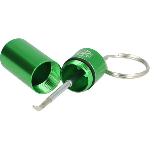 SNOW Caddy Oval - Schnupftabakbehälter mit BRELOK Löffel - Schnupftabak