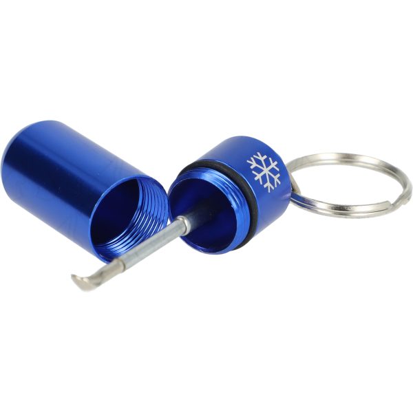 SNOW Caddy Oval - Schnupftabakbehälter mit BRELOK Löffel - Schnupftabak