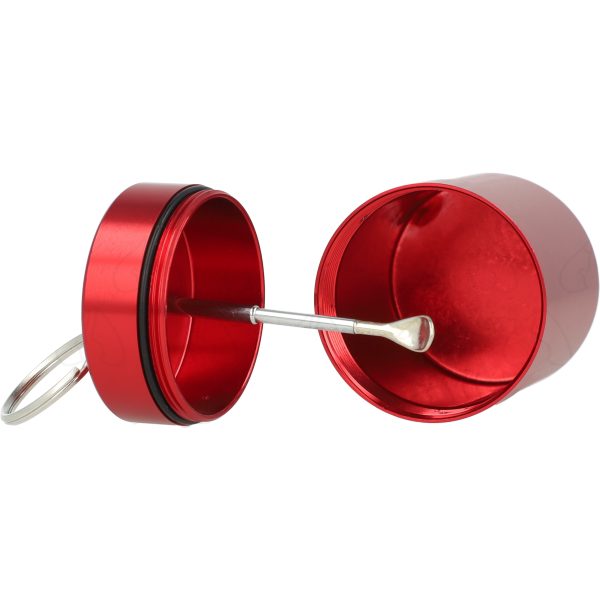 Snow Hamer Caddy - Metalowy pojemniczek z łyżeczką i brelokiem - Tabaka Snow Hamer Caddy - Metalowy pojemniczek z łyżeczką i brelokiem - Tabaka