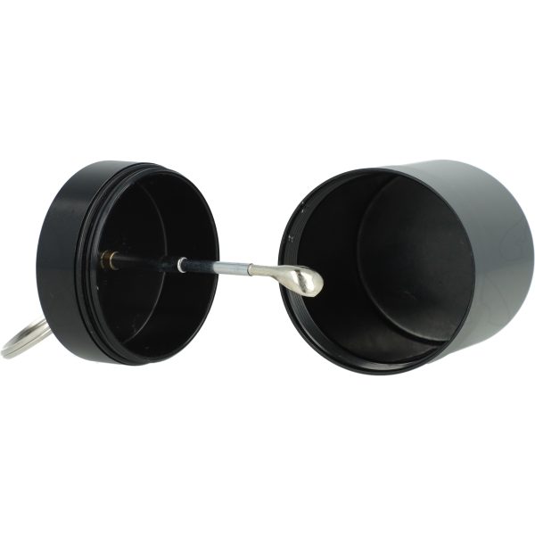 Snow Hamer Caddy - Metalowy pojemniczek z łyżeczką i brelokiem - Tabaka Snow Hamer Caddy - Metalowy pojemniczek z łyżeczką i brelokiem - Tabaka