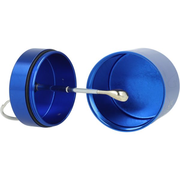 Snow Hamer Caddy - Metalowy pojemniczek z łyżeczką i brelokiem - Tabaka Snow Hamer Caddy - Metalowy pojemniczek z łyżeczką i brelokiem - Tabaka