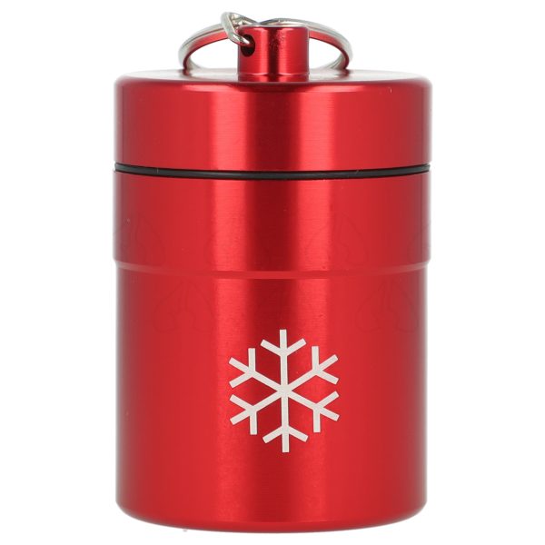 Snow Hamer Caddy - Metalowy pojemniczek z łyżeczką i brelokiem - Tabaka Snow Hamer Caddy - Metalowy pojemniczek z łyżeczką i brelokiem - Tabaka