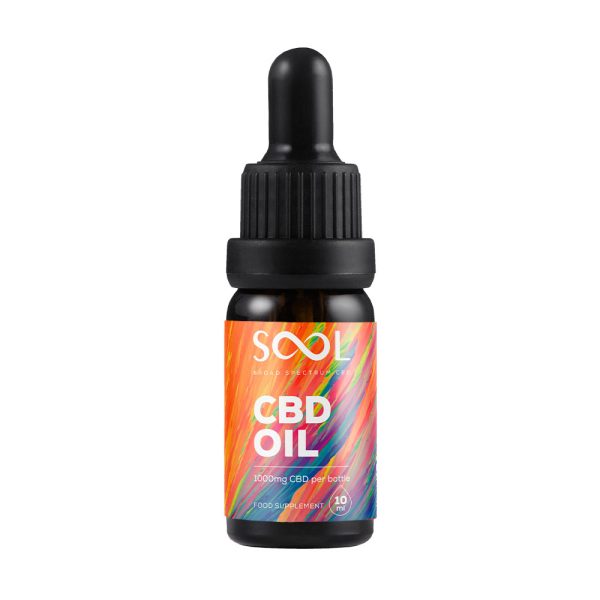 Olej CBD 1000mg Broad Spectrum - 10% CBD 10ml - Olejki