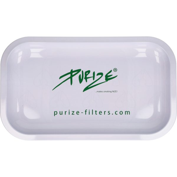 Purize print SKETCHWHITE Metall-Drehtablett 27 x 16 cm - Tabletts
