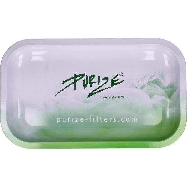 Purize Twist Tablett SMOKE Druck Metall 27 x 16 cm - Tabletts