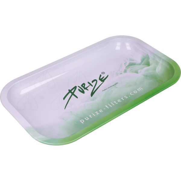 Purize Twist Tablett SMOKE Druck Metall 27 x 16 cm - Tabletts
