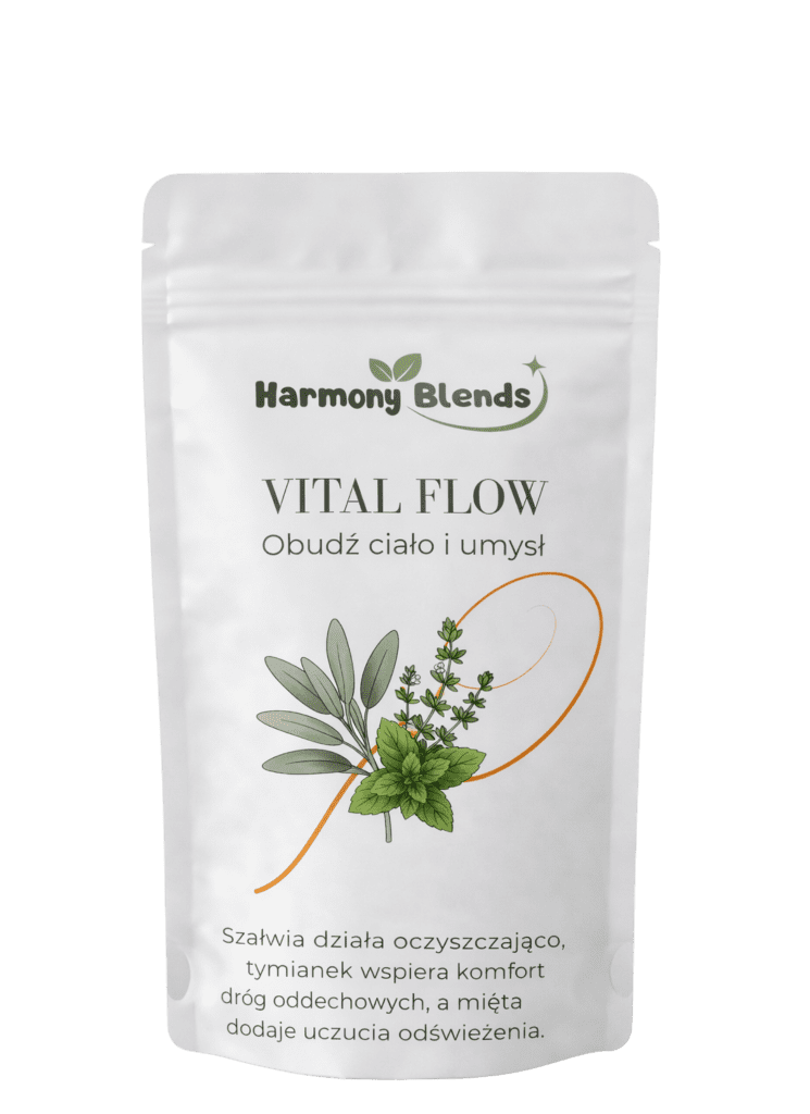 Harmony Blends Vital Flow - opakowanie 20 g mieszanki ziół do waporyzacji