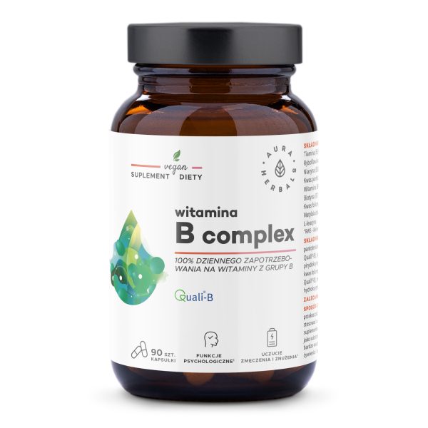 Vitamin B Complex, 90 capsules - Vitamins