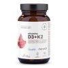 Witamina D3 2000 IU + K2, kapsułki 90 szt Witamina D3 + K2 kapsułki Aura Herbals: Quali-D i MenaQ7, opakowanie 90 sztuk