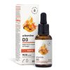 Vitamin D3 2000 IU FORTE Aura Herbals – Tropfen 30 ml in Öl in einer Flasche mit Pipette