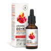 Vitamin D3 2000 IU + K2 + turmeric drops 30 ml – Aura Herbals bottle