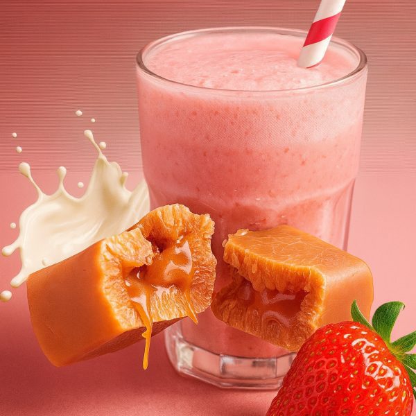 Bucha Fudge - artisanal Strawberry Shake - Food