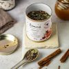 Zimowa herbata ziołowa: produkt konopny ubucha.pl Herbata zimowa: kompozycja korzennych ziół z goździkami i cynamonem