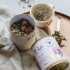 Herbata ziołowa - Z łąki: produkt konopny ubucha.pl Klasyczna herbata ziołowa Z łąki: opakowanie sypkiego suszu