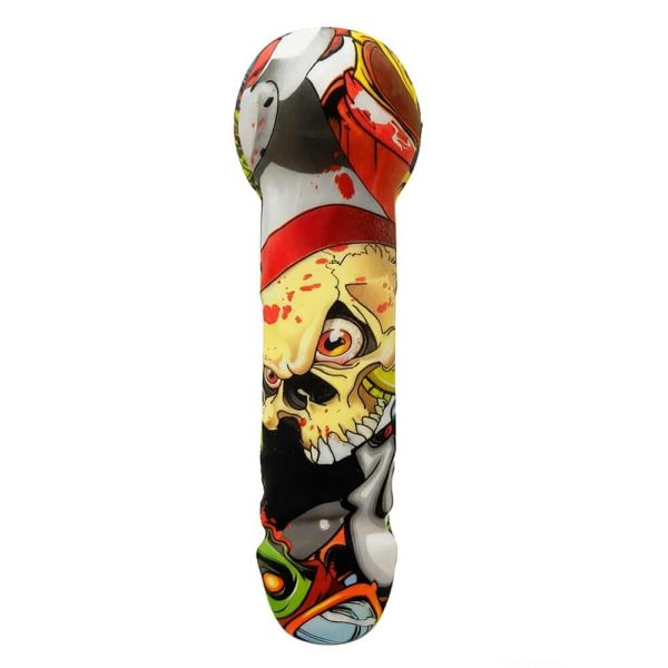 Glaspfeife mit Silikongriff – Pfeifen