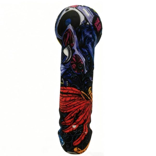 Glaspfeife mit Silikongriff – Pfeifen