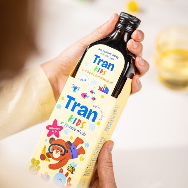 Tran Kids: produkt konopny ubucha.pl Tran dla dzieci Pasieki Rodziny Sadowskich: formuła Kids (6)