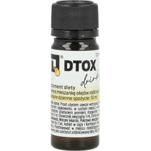 DTOX Drink Suplement Diety Eliminujący Metabolity ze Śliny 10 ml - Spray