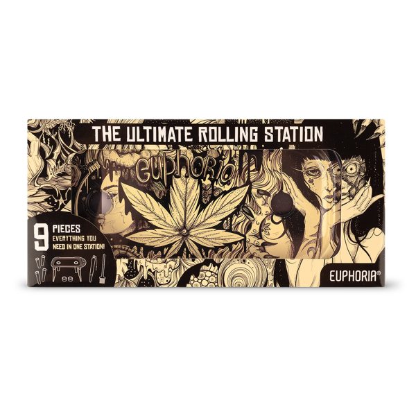 EUPHORIA - Ultimate Rolling Station - Mystical (9-piece set) - Complete All-in-One Solution - Storage