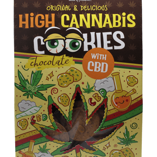Euphoria Czekoladowe Ciastka z Konopi z Cannabis Sativa L. & czekoladą - Żywność