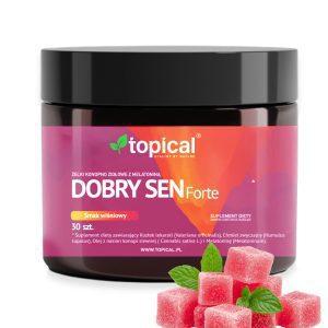 Żelki konopno-ziołowe z pektyny DOBRY SEN FORTE  – bez dodatku cukru - Żelki