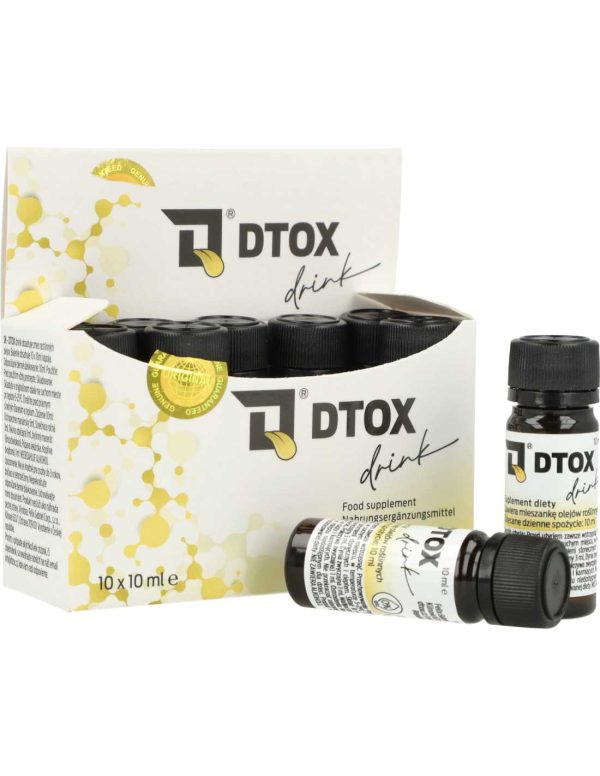 DTOX Drink Nahrungsergänzungsmittel zur Eliminierung von Speichelmetaboliten 10 ml - Spray DTOX Drink Nahrungsergänzungsmittel zur Eliminierung von Speichelmetaboliten 10 ml - Spray