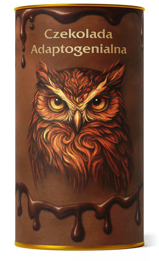 Adaptogenialna Gorąca Czekolada 100 g — belgijska mleczna z adaptogenami