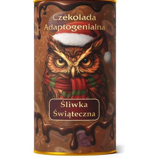 Adaptogenialna Czekolada 100g Śliwka Świąteczna - Susz