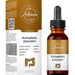 Kräuterkomplex ZIELANA 50 ml — Kräutertropfen in einer Flasche mit Pipette