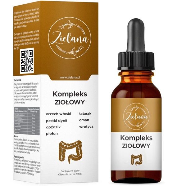 ZIELANA Kompleks ziołowy 50 ml - Susz ZIELANA Kompleks ziołowy 50 ml - Susz