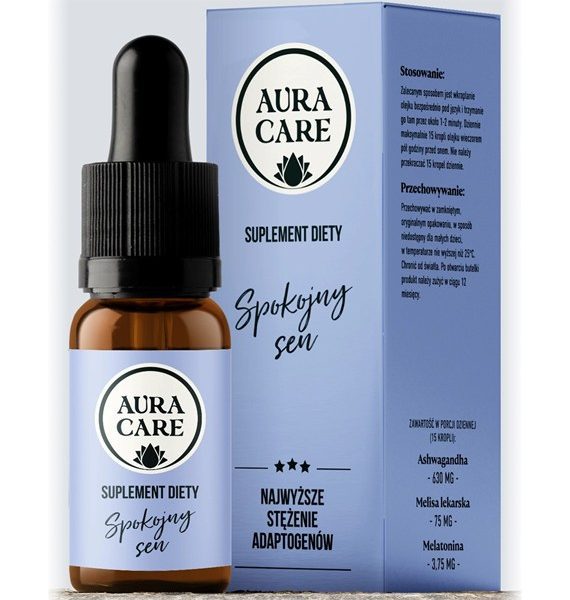 Aura Care Adaptogens for Peaceful Sleep 15ML - Dry