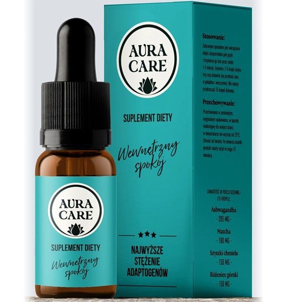 Aura Care Adaptogens Inner Peace 15 ml - Trocken