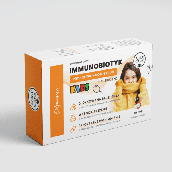 Aura Care KIDS Immunity Immunobiotic + Probi 30caps - Supplements