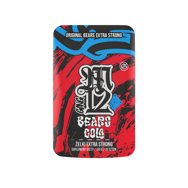 M12 BEARS COLA Gummies 65g Hemp Gummies - Supplements