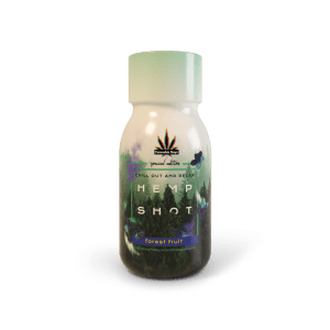 Bestsellers Forest Fruit Hemp Shot forest fruits 100 ml — bottle of hemp shot