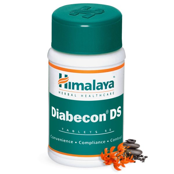 diabecon-ds-tablets-60s.jpg Himalaya Diabecon DS 60 tabletek — tradycyjna receptura ajurwedyjska z ziołami Ayurvedy