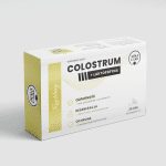 Aura Care Colostrum + Laktoferyna - opakowanie 30 kapsułek z siarą wołową i laktoferyną Aura Care Colostrum + Laktoferyna - opakowanie 30 kapsułek z liofilizowaną siarą wołową i laktoferyną