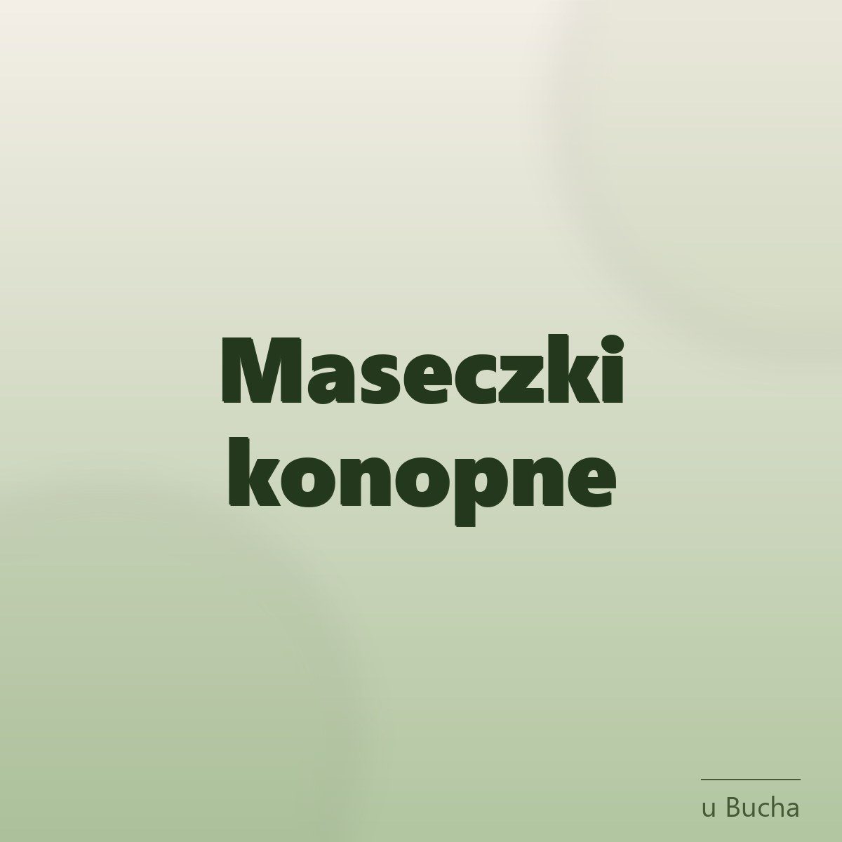 Kategorie Kategoria Maseczki na ubucha.pl — tile do listingu produktów konopnych i suplementów