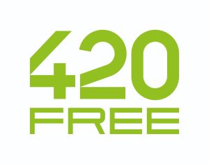 Marka 420free u Bucha — logo lub baner producenta na ubucha.pl, naturalne produkty konopne