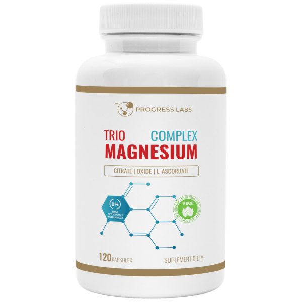 1-35.png Magnez Complex trzy formy 400 mg wegański — opakowanie 120 kapsułek
